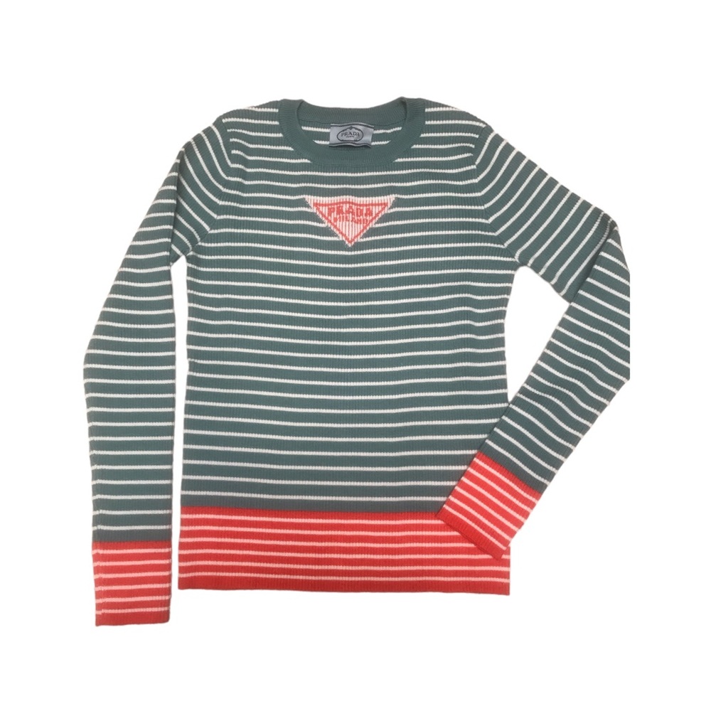 PRADA KNIT RIBBED TOP
